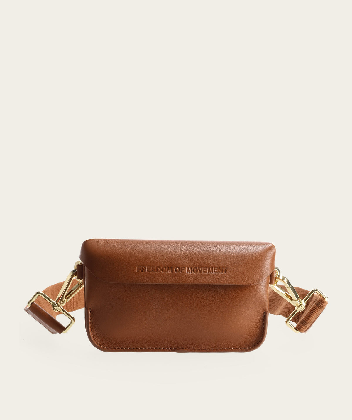 Anna Cellphone Crossbody - Pecan