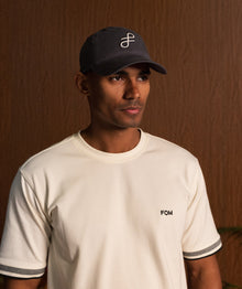 Mens Pique Tee - Ivory
