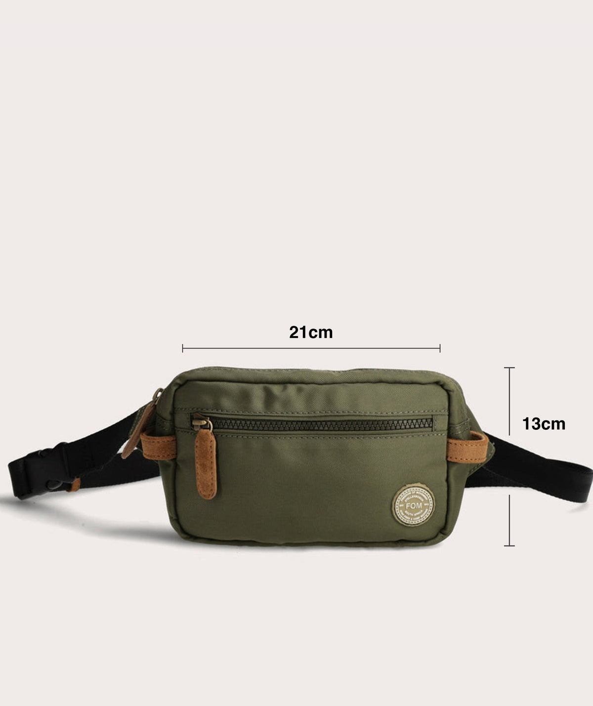 FOM Recycled Rover Crossbody - Black
