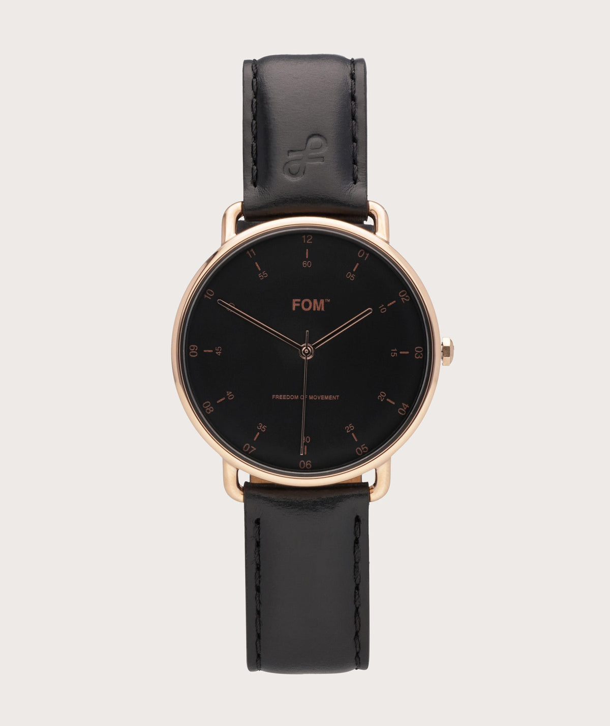 Balboa Black/ Rose Gold - Black