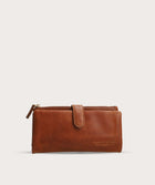 Ladies Clip Wallet - Pecan