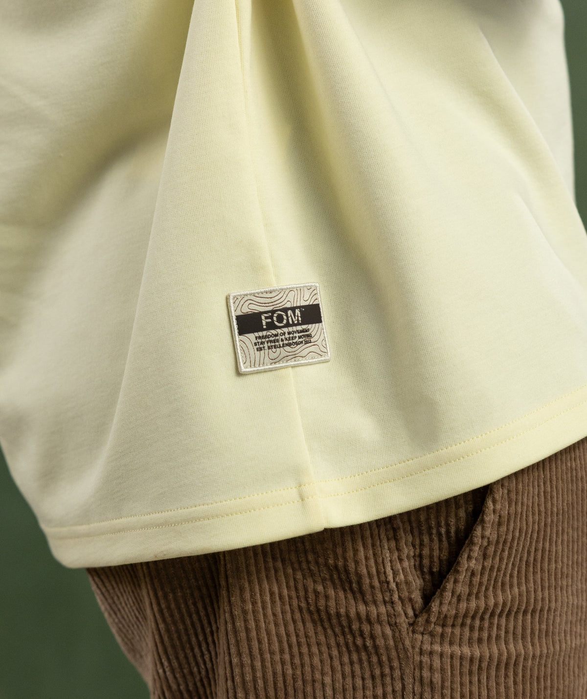 Mens FreeMotion Relaxed Tee - Butter