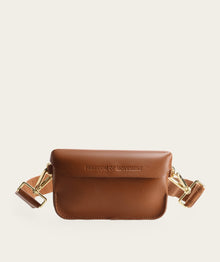 Anna Cellphone Crossbody -  Pecan
