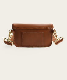 Anna Cellphone Crossbody -  Pecan