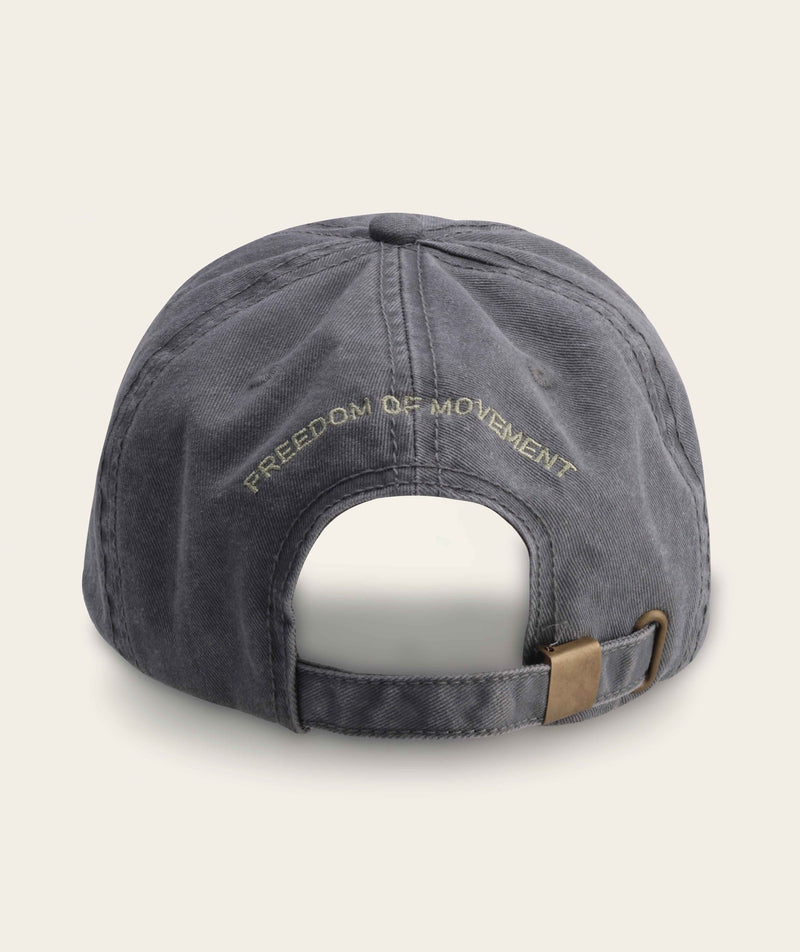 FOM Dad Cap - Washed Cement/ Green