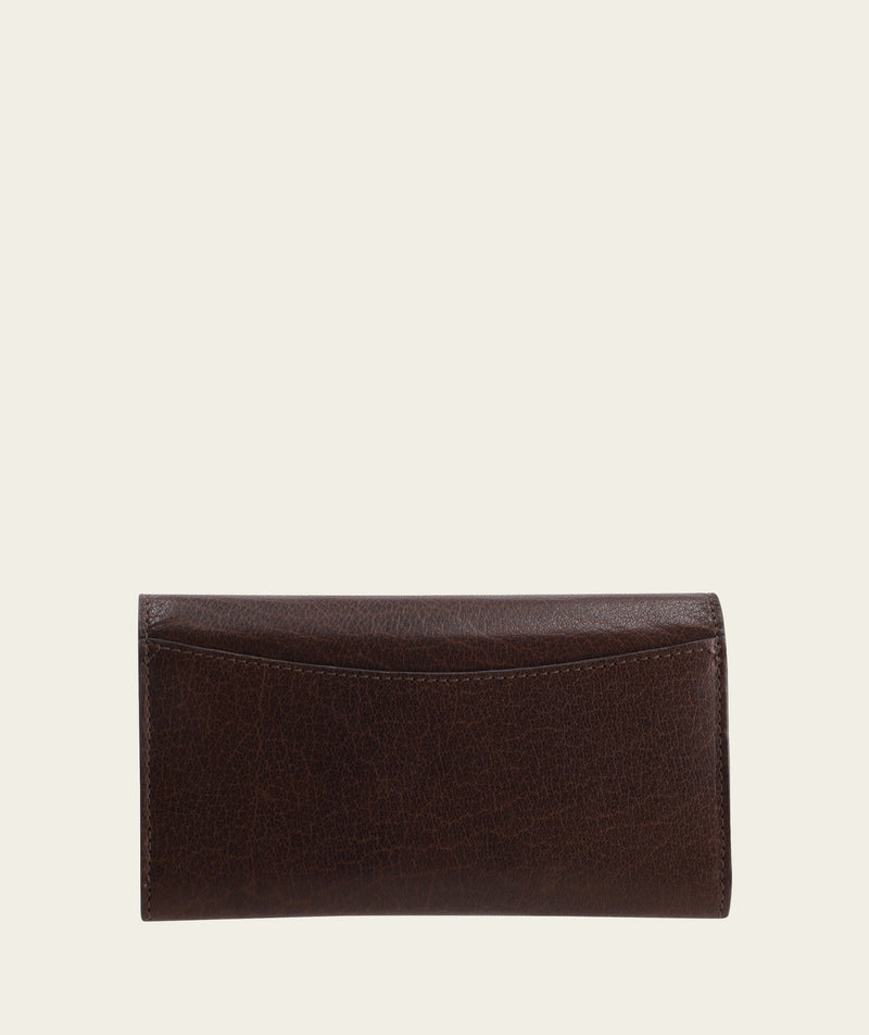 Cleo Wallet - Textured Brown