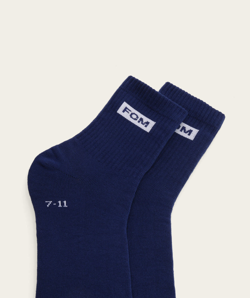 Socks FOM Active - Navy (Size 7-11)
