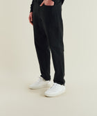 FOM x Kolisi denim pants in black, on-model view