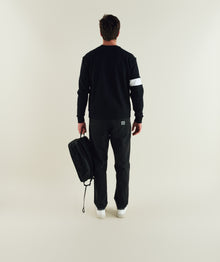 FOM x Kolisi captains sweater in black, on-model view