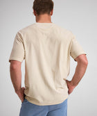 Mens Washed Pocket Tee - Sand