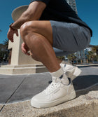 FOM Mens Tekkie - Off-White/ Storm
