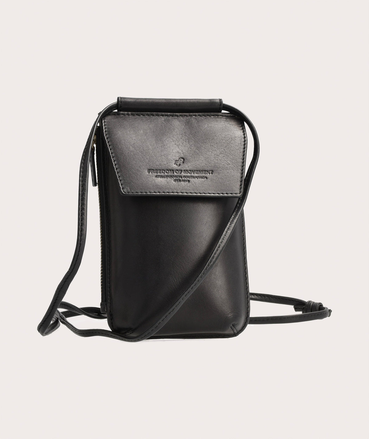 FOM Crossbody Cellphone Pouch - Black