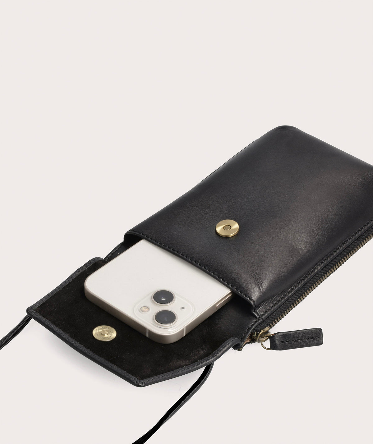 FOM Crossbody Cellphone Pouch - Black