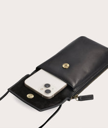 FOM Crossbody Cellphone Pouch - Black