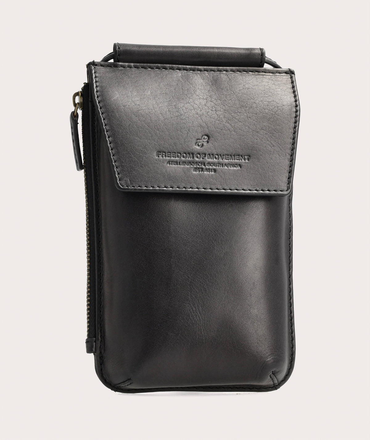 FOM Crossbody Cellphone Pouch - Black