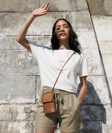 FOM Crossbody Cellphone Pouch - Pecan