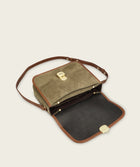 Ava - Suede Green/ Brown