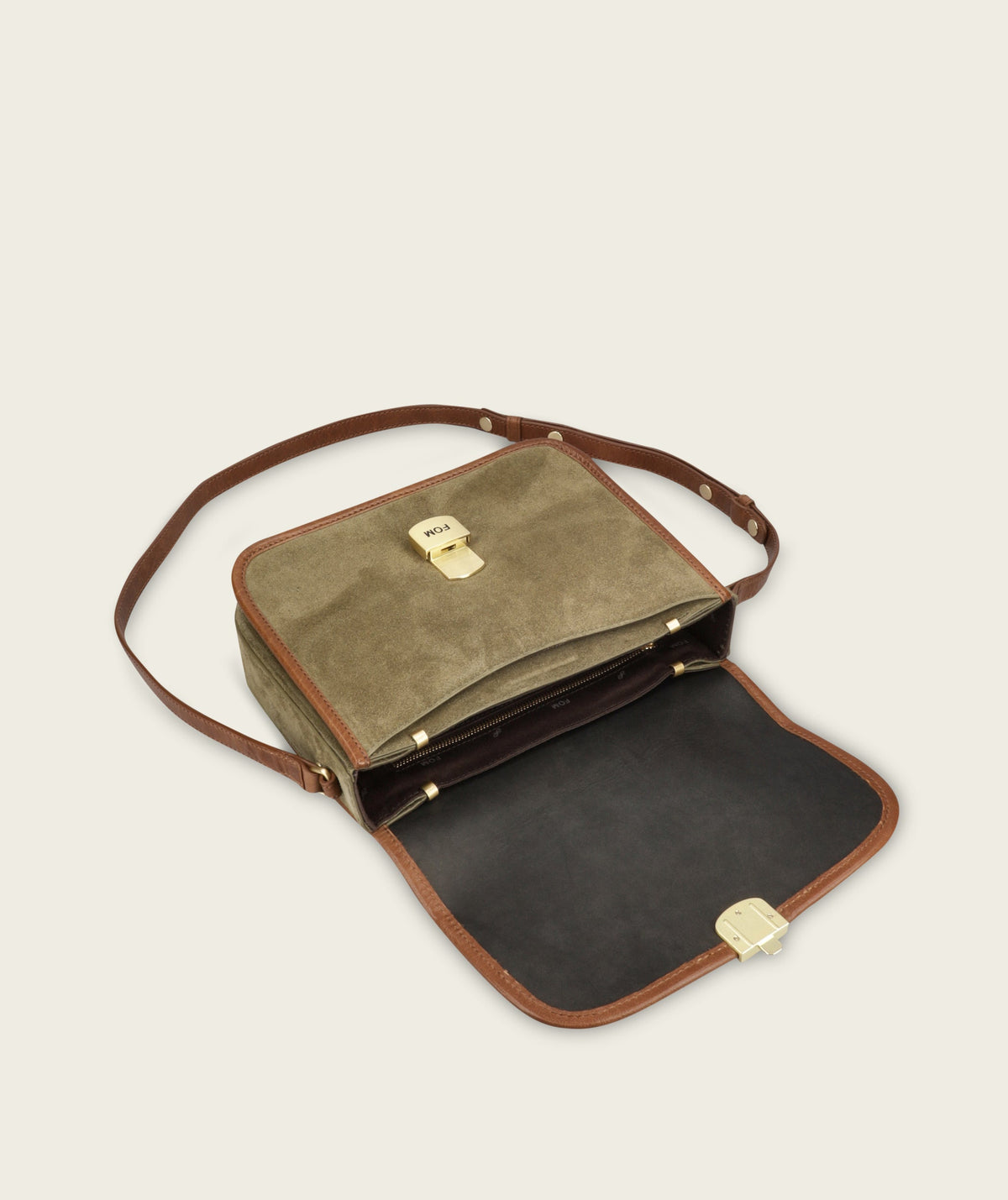 Ava - Suede Green/ Brown