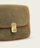 Ava - Suede Green/ Brown