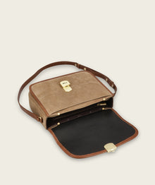 Ava - Suede Natural/ Brown