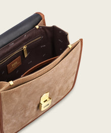 Ava - Suede Natural/ Brown