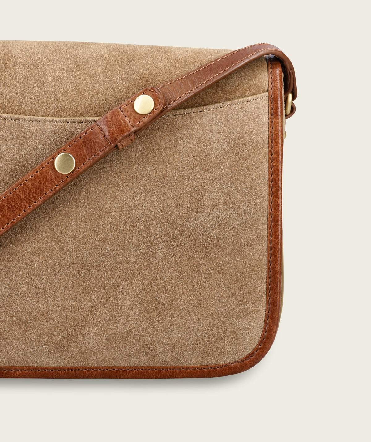 Ava - Suede Natural/ Brown