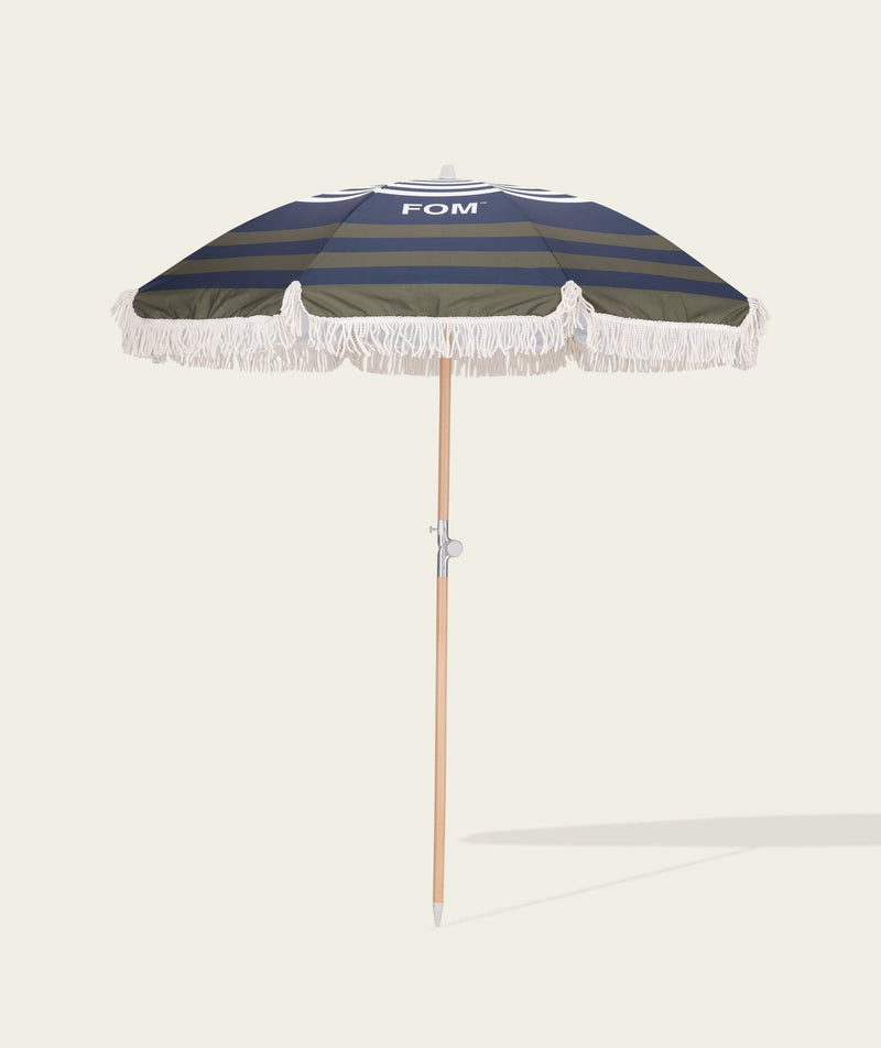 FOM Beach Umbrella - Olive Tonic