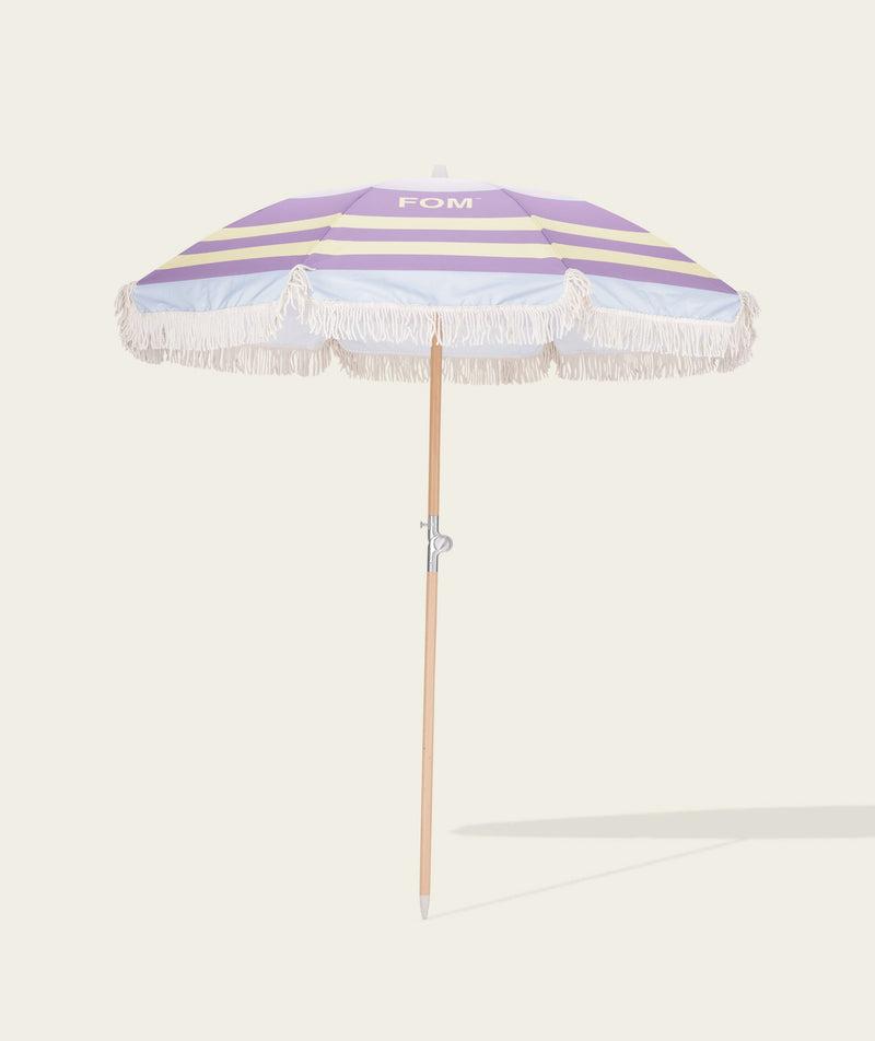 FOM Beach Umbrella - Pastel Paloma