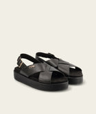 Kelly Platform Sandal - Black