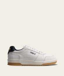 Mens Courts sneaker in Atlantic, left side profile