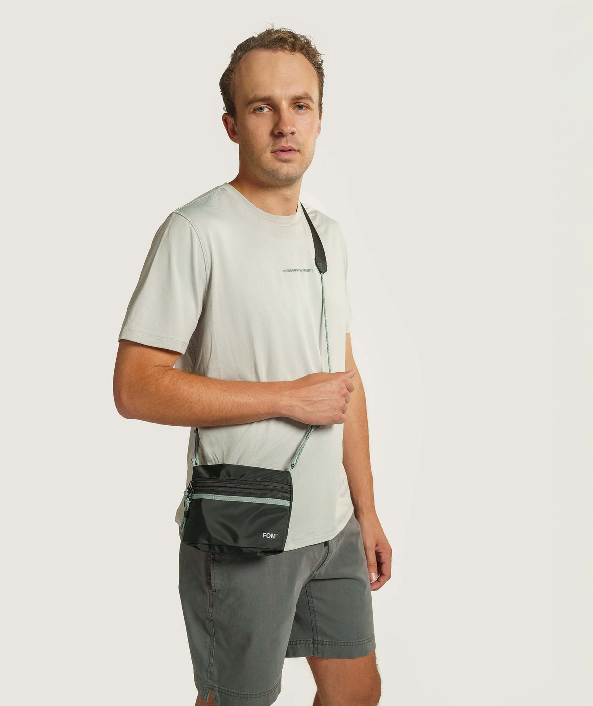 Mens Soft Versatile Tee - Mineral Grey